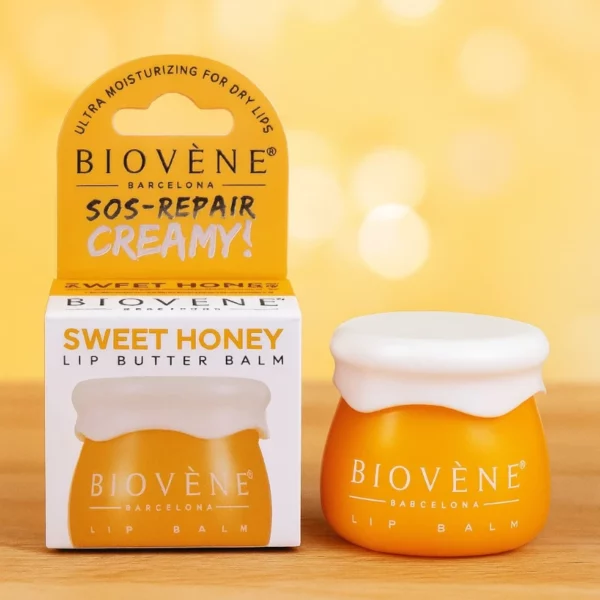 Lot de 24 : Baumes à Lèvres MIEL + CÉRAMIDE – SOS-RÉPARATEUR - Biovène