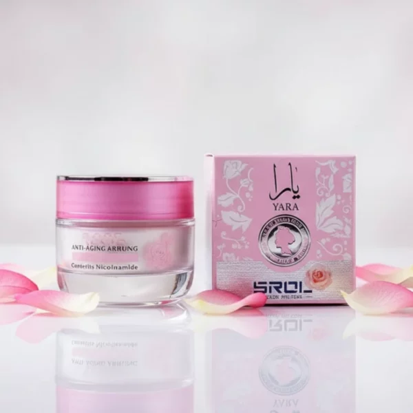 Crème Éclaircissante SHOW ROLAND à la Rose et Niacinamide | Soin 50g Anti-Taches & Hydratant 💖