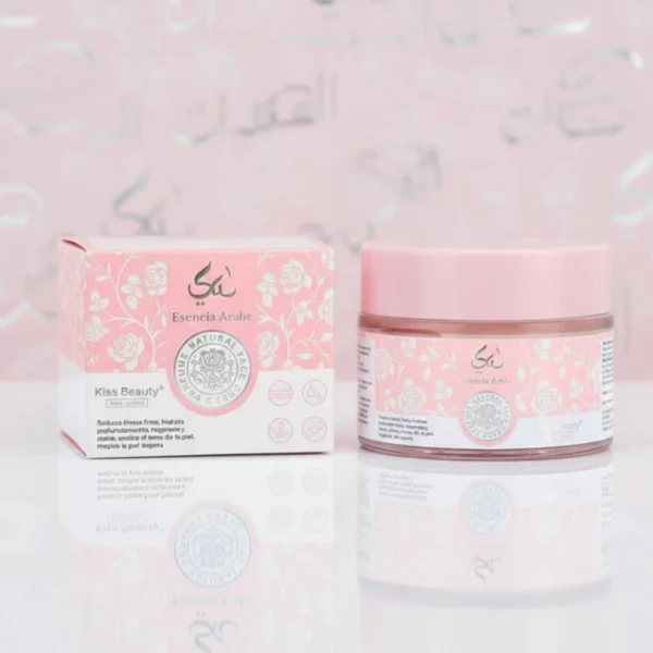 Crème Hydratante KISS BEAUTY – Essence Arabe | Anti-Rides, Régénérante et Unifiante