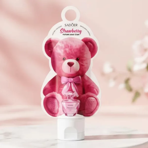 Lot de 6 : 🍓 Crèmes Mains SADOER "Strawberry" – Le Soin Gourmand et Irrésistible ! 🎀✨