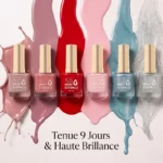Présentoir de 24 : Vernis à Ongles Easy Paris – Effet Gel "9 Jours"