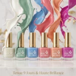Présentoir de 24 : Vernis à Ongles Easy Paris – Effet Gel "9 Jours"