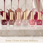Présentoir de 24 : Vernis à Ongles Easy Paris – Effet Gel "9 Jours"