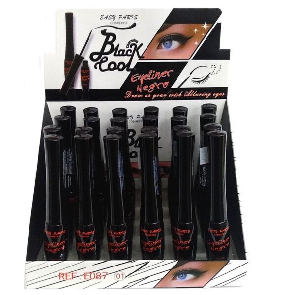 Présentoir de 24 Eyes Liners Black Cool - Easy Paris