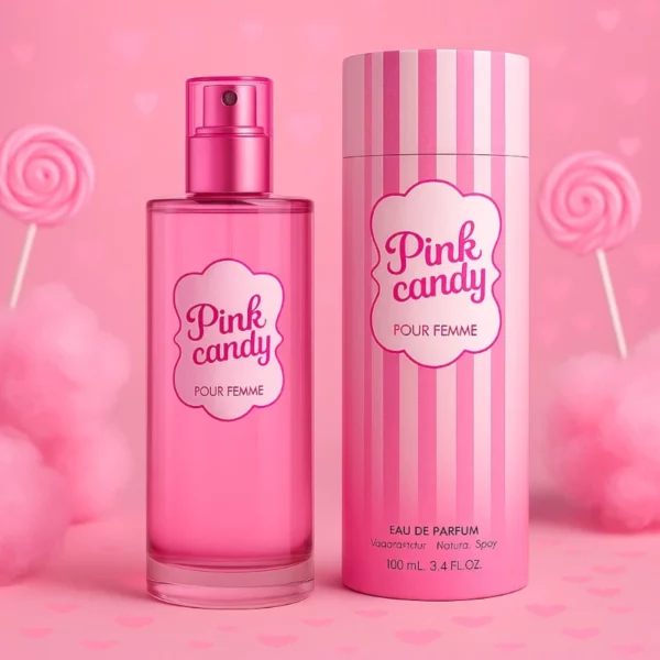 Lot de 5 : Eau de Parfum Femme PINK CANDY 100ml - Mirage