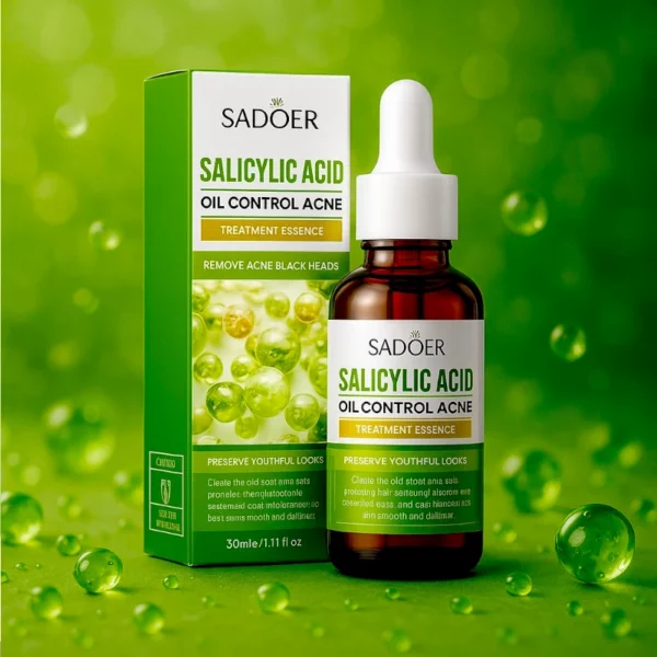 Lot de 5 : Essences de Traitement – Contrôle de l’Acné & Sébum – SADOER