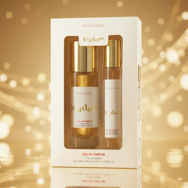 Lot de 3 : Coffret de 2 Eaux de Parfum Dupe LE'ADORO - Reyes Queens Femme