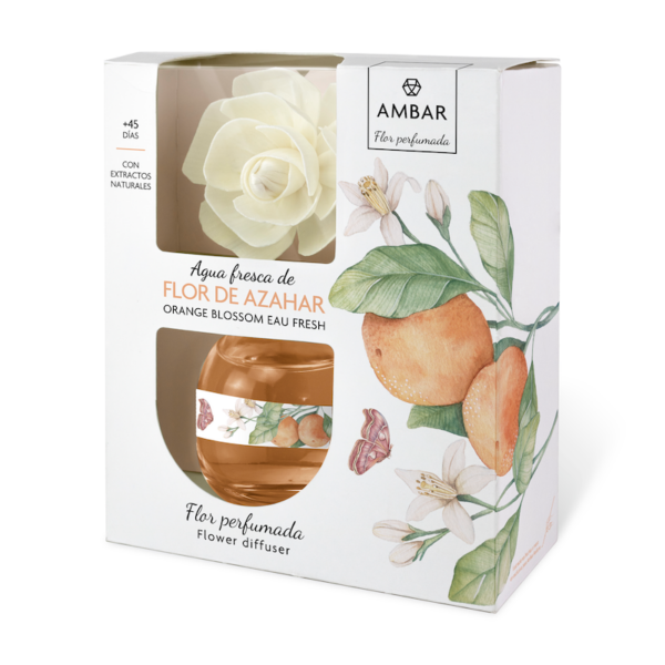 Pack de 10 : Fleurs parfumées à la fleur d'oranger Ambar