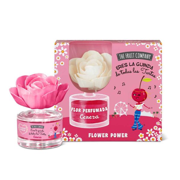 Pack de 8 : Fleurs d'ambiance parfumée à la cerise - 55ml