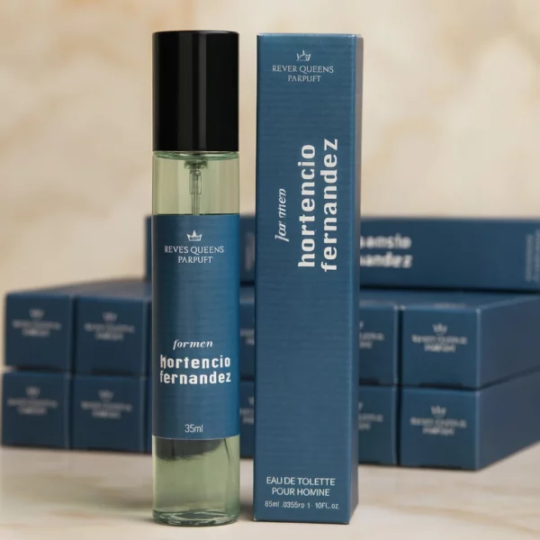 Présentoir de 20 : Eau de toilette générique Homme HORTENCIO FERNANDEZ FOR MEN 33ml - Reyes Queens