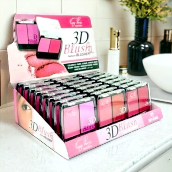 Présentoir de 24 : Blush 3D fashion
