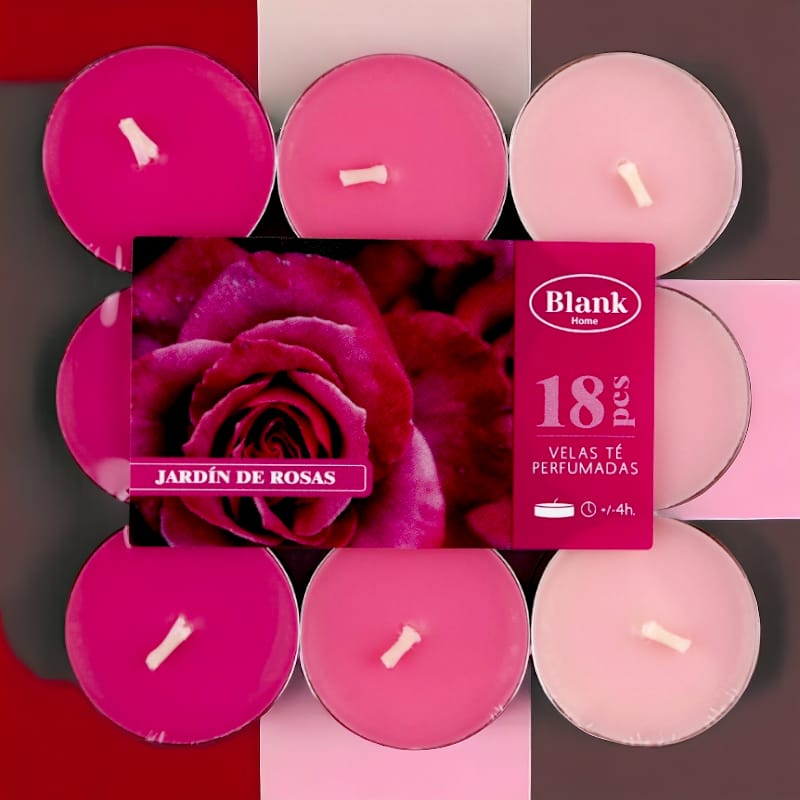 IMG-20240125-WA0210.jpg Lot de 6 paquets de 18 bougies - Jardin de roses – Image 1
