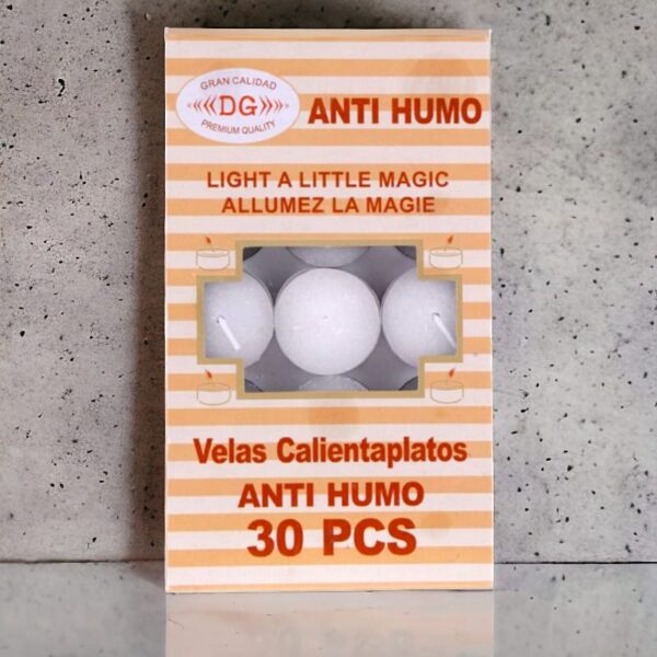 Lot de 4 paquets de 30 bougies - Anti-tabac