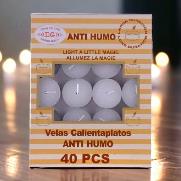 Lot de 6 paquets de 40 bougies - Anti-tabac