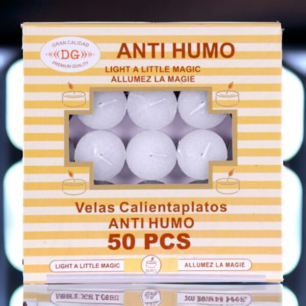 Lot de 6 paquets de 50 bougies - Anti-tabac