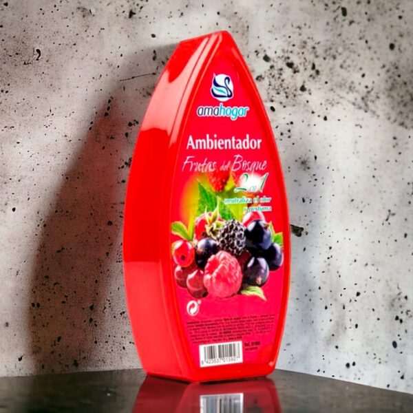 Lot de 12 : Parfum d'ambiance 2en1 - Fruits Rouges