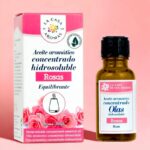 Lot de 12 : Huile essentielle concentrée pour diffuseur 18ml - Rose Équilibrante