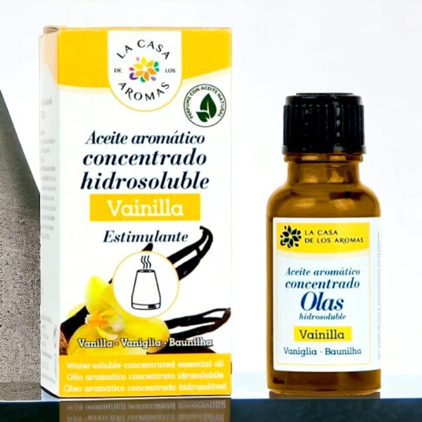 Lot de 12 : Huile essentielle concentrée pour diffuseur 18ml - Vanille Bourbon Stimulante