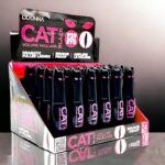 Présentoir de 24 Mascara noir Cat Eye Black, D'Donna