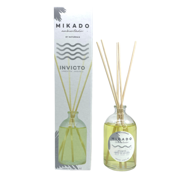 Carton de 12 : Parfum d'ambiance Mikado INVICTO - Naturmais