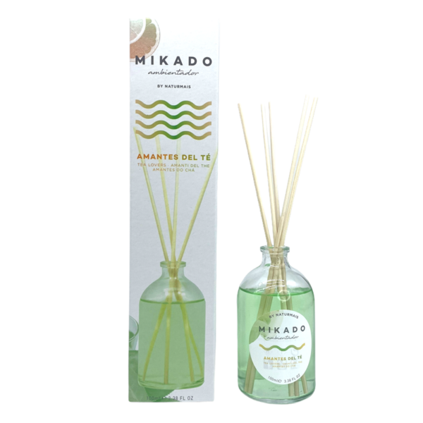 Carton de 12 : Parfum d'ambiance Mikado AMATEURS DE THÉ - Naturmais