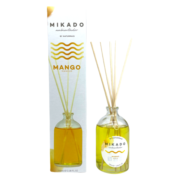 Carton de 12 : Parfum d'ambiance Mikado MANGUE - Naturmais
