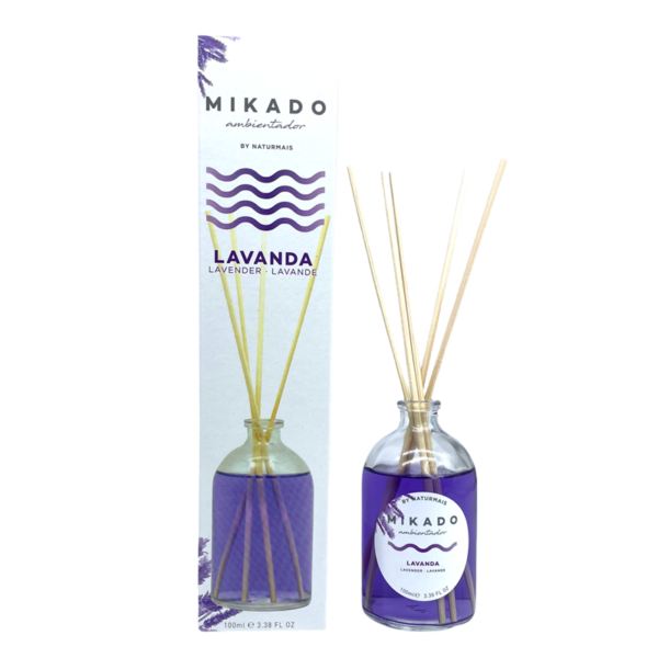 Carton de 12 : Parfum d'ambiance Mikado LAVANDE - Naturmais