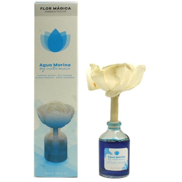 Carton de 12 : Diffuseur de parfum Fleur magique – Eau Marine