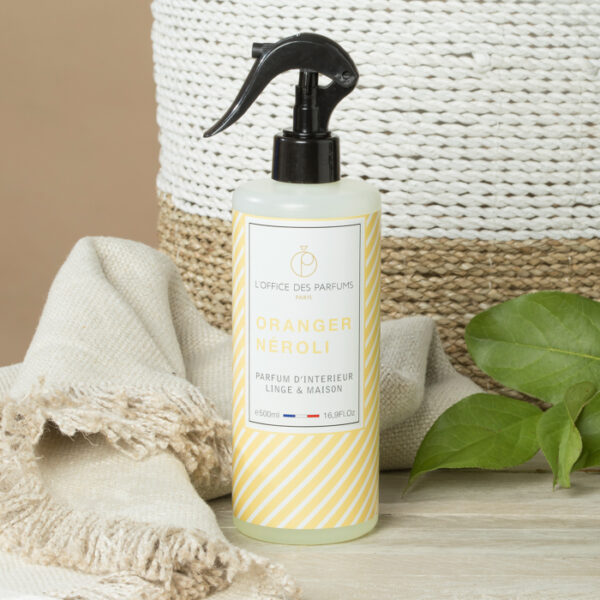 Lot de 6 : Spray haut de gamme fabrication Française - Oranger Neroli 500ml