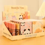 Présentoir de 12 : Fard à joues & Gloss à lèvres BEAUTIFUL TIME – Kevin & Coco