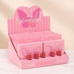 Présentoir de 12 : Set de 4 Gloss pour lèvres BEAUTIFUL – Kevin & Coco