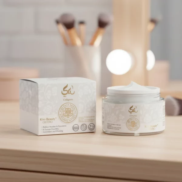 Lot de 12 : Crème Visage au Collagène 50 ml - Kiss Beauty