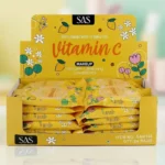 🍋Carton de 24 : Lingettes Démaquillantes SAS à la Vitamine C 🍋