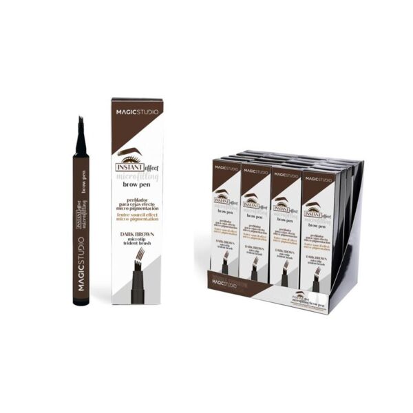 Lot de 24 Crayons brosses à sourcils Chocolat - Magic Studio