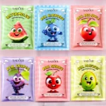 Mélange de 48 : Masque visage Sadoer – Assortiment fruité 🍉🍒