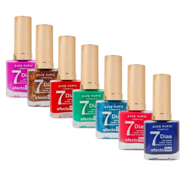 Pack éco Lot de 30 : Lot de 30 Vernis à ongles effet gel tenue 7 jours - Easy Paris