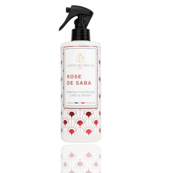 Lot de 3 : Spray haut de gamme fabrication Française - Rose de Saba 500ml