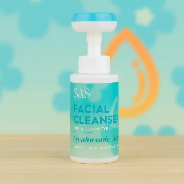 Présentoir de 9 : Nettoyant pour Visage ACIDE HYALURONIQUE - SAS