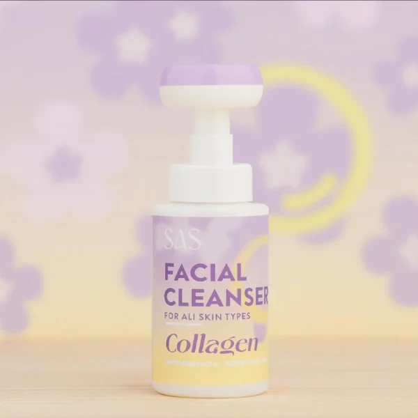 Présentoir de 9 : Nettoyant pour Visage COLLAGÈNE - SAS