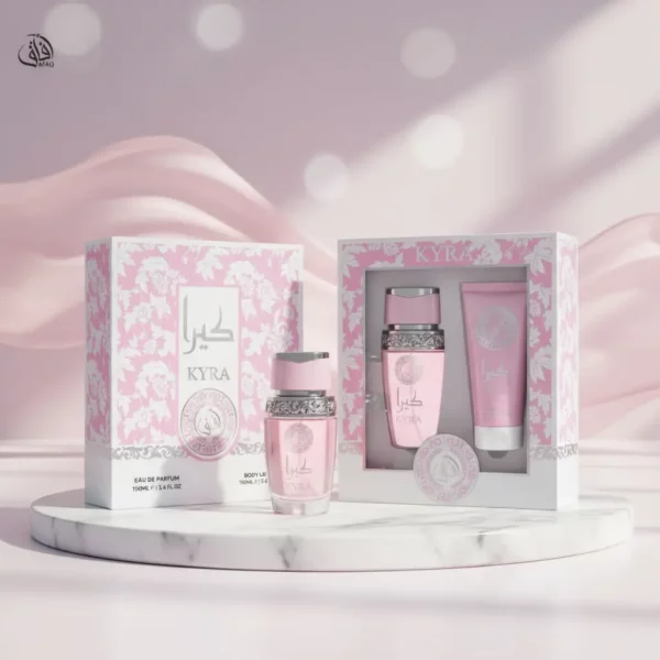 💖 Coffret KYRA AFAQ pour Femme – Le Charme Floral et Romantique ! 🌸🎀