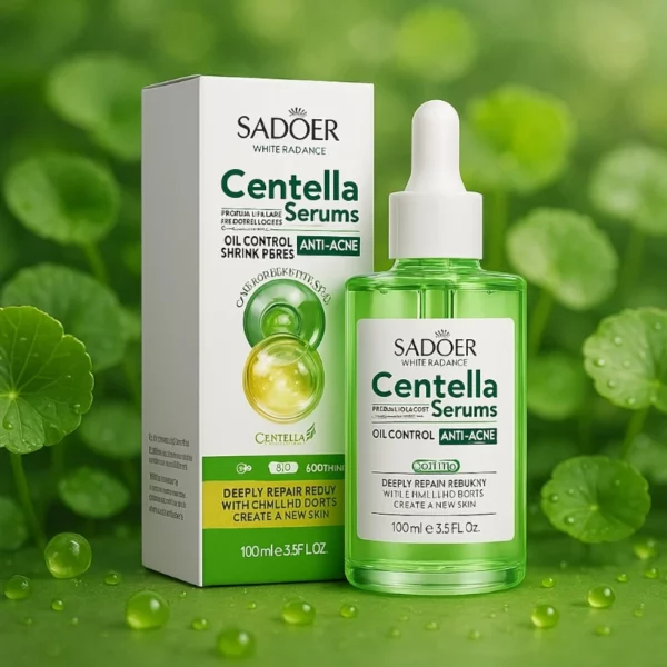 Lot de 5 : Solution Visage Multi-Effets à la Centella Asiatica 100 ml – SADOER