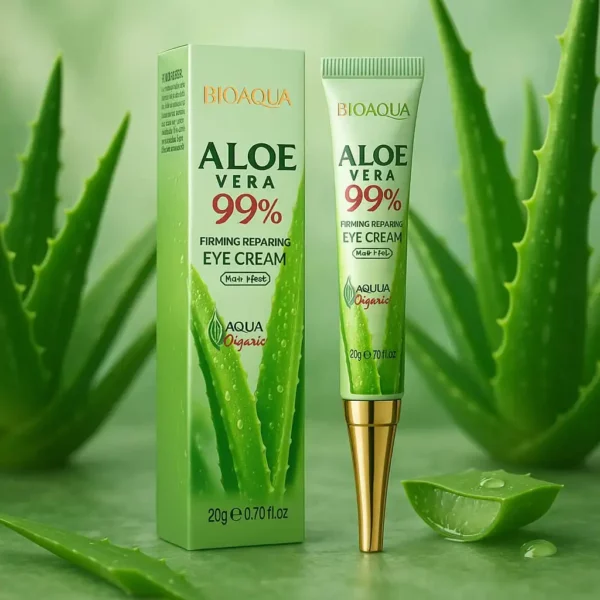 Lot de 3 Crème Contour des Yeux ALOE VERA 99% 20g – Bioaqua