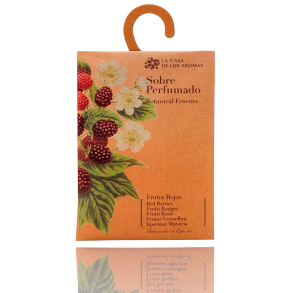 Pack de 12 : Parfum d'armoire à suspendre - Fruits rouges