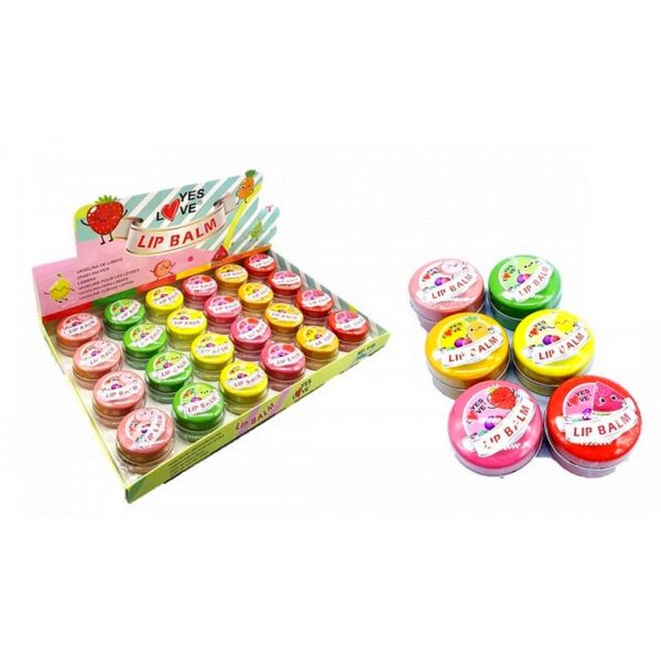 Pack de 24 : Baume à lèvres fruité - Yes Love