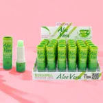 Présentoir de 24 : Baumes à Lèvres à l'Aloe Vera - Leticia Well