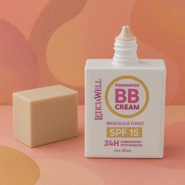 Présentoir de 16 : BB CREAM SPF 15 – 24H – LETICIA WELL