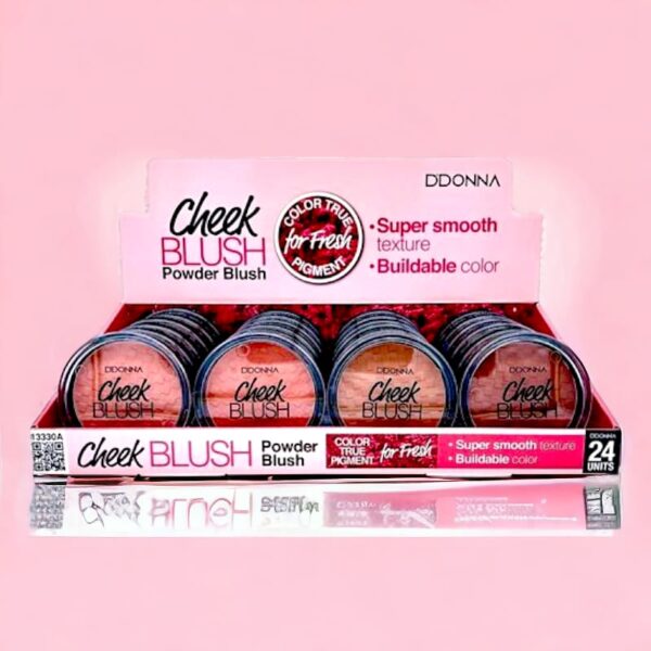 Présentoir de 24 : Blush en poudre CHEEK
