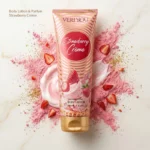 Lotion Corporelle Parfumée "Fraise Chantilly" – Douceur et Hydratation - Veri You