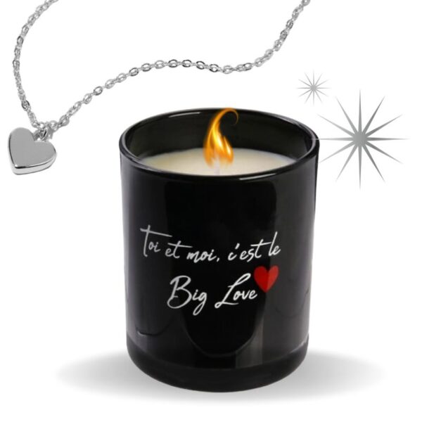 Lot de 4 Bougies parfumée amour avec bijoux surprise