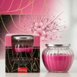 Lot de 6 Bougie Parfumée Fleurs de Cersiers 85gr - Setahome